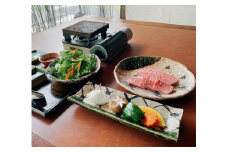 肉匠一鉄 名産飛騨牛 極上溶岩石焼ランチコース　お一人様 お食事券【予約制】
