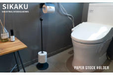PAPER STOCK HOLDER(ペーパーストックホルダー)　クロ