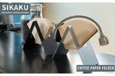 COFFEE PAPER FOLDER(コーヒーペーパーホルダー・シルバー)