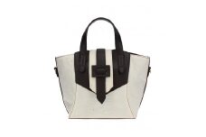 【和然WASHIKA】和紙×牛革ベルトデザインBAG カラー：ダークブラウン