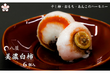美濃白柿　6個入