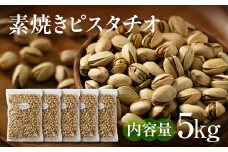 【秋の大感謝祭開催中！飛騨牛が抽選で当たる】【6回定期便】素焼きピスタチオ 5kg (1kg × 5袋) ナッツ 焙煎 食塩不使用 食用油不使用   防災食品 防災用 非常食 保存食 備蓄食 岐阜県 大垣市