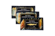 【数量限定】【高島屋選定品】 チョウザメスモーク 3セット 魚 燻製 酒の肴 贈り物 贈答 飛騨高山 (株)高島屋 AT033