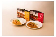 【数量限定】【高島屋選定品】 キッチン飛騨 レトルト詰合せ ビーフカレー ＆ ポークカレー レトルトカレー カレー 食べ比べ カレー 飛騨牛 飛騨豚 老舗 名店 飛騨高山 (株)高島屋 AT036