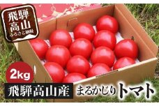 【2025年予約受付】【2025夏】飛騨高山産 トマト『麗月』 2kg | とまと 産地直送 野菜 夏野菜 飛騨高山 まるかじり農園 FW002