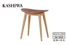 【KASHIWA】スツール 飛騨の家具 オーク材・ウォールナット材 板座 柏木工 飛騨家具  ダイニングチェア 木製 人気 おすすめ 新生活 一人暮らし 国産 AM035