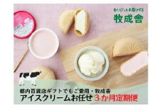 【3ヶ月定期便】飛騨の牛乳屋 牧成舎 お任せアイスクリームセット アイス カップアイス 最中アイス 1Lアイス どれが届くか お菓子 おかし  おやつ  乳製品 毎月届く 定期便 DF112