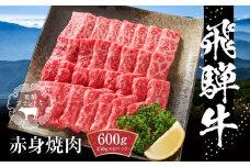飛騨牛 赤身焼肉 600g（150g×4パック） 冷凍真空パック | 肉 お肉 焼肉 焼き肉 やきにく 黒毛和牛 和牛 個包装 小分け 人気 おすすめ 牛肉 ギフト お取り寄せ【飛騨高山ミート MZ006】