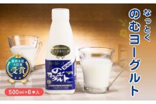 なっとくのむヨーグルト　500ml×6本入 　飛騨高山 白啓酒店 JS003