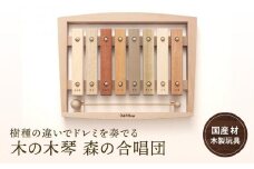 木の木琴 森の合唱団 [国産材・木製小物］| ギフトラッピング対応 インテリア 雑貨 かわいい おしゃれ おもちゃ 楽器 音楽 高山【オークヴィレッジ】AH006VC13