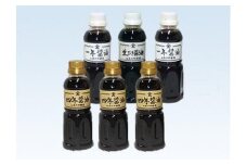 【12月配送】醤油詰合せ 300ml×6本 ｜ 年内配送が選べる 年内発送 調味料 四年 一年 赤味噌 用途万能 旨味 大のや醸造  AJ002VC12
