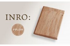 【オークヴィレッジ】INRO: ナチュラル 木のカードケース |  ギフトラッピング対応 雑貨 ビジネス 名刺 ウッド おしゃれ 木製 飛騨高山 オークヴィレッジ(株) AH300