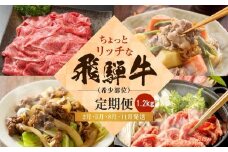 ちょっとリッチな飛騨牛（希少部位） 【2月・5月・8月・11月発送】定期便 4回 | みすじ ウデ すき焼き しゃぶしゃぶ  希少部位 和牛 国産牛 冷凍 飛騨高山 飛騨牛のこもり FC109