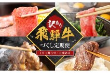 【訳あり】飛騨牛づくし定期便【1月・4月・7月・10月発送】 | 黒毛和牛 和牛 肉 牛肉 切落し 小分け 肉の匠家 BV105