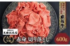 【11月発送】A5等級飛騨牛赤身 切り落とし 600g【日付指定不可】ブランド牛 雌牛 5等級 A5ランク 切落し 薄切り 熨斗 のし 天狗総本店 飛騨高山 BP027VC11