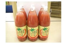 飛騨久々野 完熟とまとジュース 1L×6本 |トマト とまと 食塩無添加 無塩 生絞り 生しぼり 高冷地トマト 野菜ジュース フルーティー 健康 飛騨高山 ひだ桃源郷 CN005