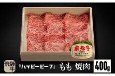 【12月配送】飛騨牛 A5等級 赤身 もも肉 焼肉 400g 年内発送 発送時期が選べる 黒毛和牛 ブランド牛 Ａ5ランク ハッピープラス 飛騨高山 JQ021VC12