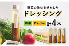 【野菜の旨味を生かした】ドレッシング 2種類 4本 セット【hinatabocco】≪多治見市≫ボトル ギフト 贈答 [TCA001]