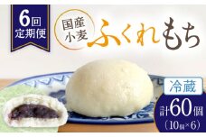 【6回定期便】 国産 小麦の ふくれもち （ 冷蔵 ）   計60個 　 ベーグル 冷蔵 国産小麦 多治見市/ひとてま屋   [TDS003]