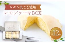 【9月発送】 レモンケーキBOX（12個入）【ルポ】 スイーツ ギフト 焼菓子 [TBN009]