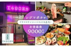 シグマポチャ お食事券 9,000円分  多治見市 韓国料理 屋台料理 居酒屋 チケット [TGH018]