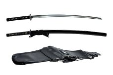 H107-04 居合道 入門刀・レザーケースセット
