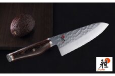 MIYABI ミヤビ 「 6000MCT 三徳包丁 180mm 日本製 」多層鋼 槌目 包丁 岐阜県関市製【日本正規販売品】34074-181