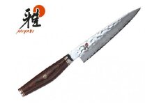 MIYABI ミヤビ 「 6000MCT 小刀 130mm 日本製 」 多層鋼 槌目 果物 ペティ ナイフ 包丁 岐阜県関市製【日本正規販売品】34072-131
