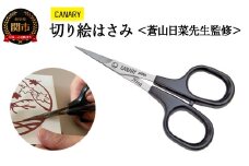 切り絵ハサミ 蒼山日菜 監修 （DSA-100） ～工作 プレゼント 趣味 母の日 父の日 敬老の日 工作 細かい作業 小さいはさみ 切り絵 レース切紙 関市 岐阜県 長谷川刃物 CANARY メーカー直送 レース切り 趣味部屋 切り絵道具 あおやま～