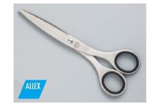 H7-159 ALLEX 事務用はさみ（中）【ブラック】（ S-165 11102B）