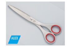 H8-176 ALLEX 事務用はさみ（大）【レッド】（S-185 11103R）