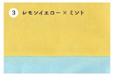 D16-02 SKINCASHMERE KNITCAP ベビー用【レモンイエロー×ミント】