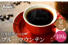 カフェ・アダチ 厳選した最高グレード豆 ブルーマウンテンNo.1 100g（10杯分）S10-30