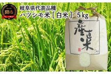 【岐阜県代表品種】令和7年産ハツシモ米 【白米】5kg M8【12月以降順次発送】