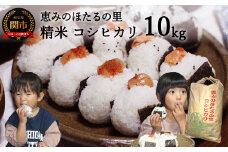 令和7年産　コシヒカリ　精米10kg 【2025年9月下旬より順次発送】