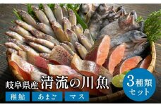 学校給食馴染みの岐阜県産川魚セット／冷凍 魚 切り身 詰め合わせ 使いたい分だけ 小分け パック稚鮎 あまご マス お弁当用 あまご開き