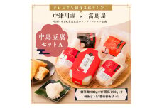 【高島屋選定品】＜豆乃匠 中島豆腐＞中島豆腐セットA  中津川 中津川市 グルメ お取り寄せ F4N-0524