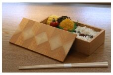 「結粋」 お弁当箱 L ウレタン塗装仕上げ F4N-0938