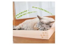 猫のつめとぎ 天然木曽ヒノキフレーム付 F4N-1286