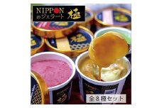 中津川市之瀬 素材の旨みを最大限に活かしたジェラート「極ーきわみー 厳選8種set」 F4N-1831