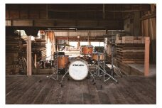 【高島屋選定品】＜koikedrums＞ 欅 ドラムセット  F4N-0590