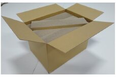 猫のつめとぎ40枚入【目の細かいタイプ】ナミナミ部分が約3mmの仕様。ねこちゃんもとぎ甲斐があってよろこぶ。たくさん使えて経済的！ F4N-1284