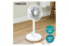ミニ扇風機 YAMAZEN ACモーターYLR-EH251 ホワイト 白 おしゃれ リビング扇風機 扇風機 ミニサーキュレーター サーキュレーター AC扇風機 electric fan 3段階調節 リズム風 ワイヤレスリモコン 家電 生活家電 季節家電 日用品 山善 岐阜県 中津川市 F4N-0701