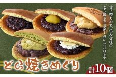 〈御菓子司 恵那福堂〉どら焼きめぐり１０個入（5個×2箱） おやつ 菓子 和菓子 デザート スイーツ F4N-2464