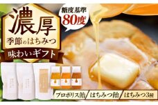 東美濃厳選 季節のはちみつ たっぷり味わいギフト 瑞浪市 / 堀養蜂園 蜂蜜 飴 セット 国産 [AZCF004]