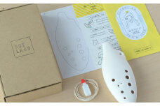 【美濃焼】 本物の楽器 工作キット セラリーナ12音階 自分でつくるお絵描き工作キット 瑞浪市 / スエラボ [AZCV002]