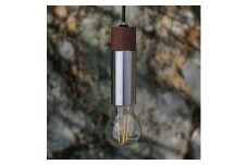 CTSH LIGHT. ペンダントライト CIRCLE＜Walnut×クロム加工 E26＞ 瑞浪市 / ジオニック 照明器具 ソケット 鉄 木製 シルバー [AZBQ056]