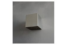 CTSH LIGHT. ブラケットライト＜CUBE ステンレスブラケット＞ 瑞浪市 / ジオニック 照明器具 ソケット 壁付け 真鍮 シルバー [AZBQ032]