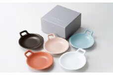【美濃焼】 miyama. TOTTE-PLATE (トッテプレート) プレートS 5色組 瑞浪市 / ミヤマプランニング 食器 小皿 [AZCM074]