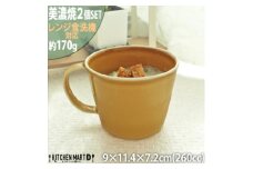 【美濃焼】 プレーリー マスタード カップL 2個セット 瑞浪市 / JS企画 小田陶器 セット 食器 コップ カップ マグカップ マグ [AZAZ268]